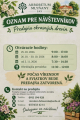 Oznam pre návštevníkov Arboréta Mlyňany SAV - predajňa